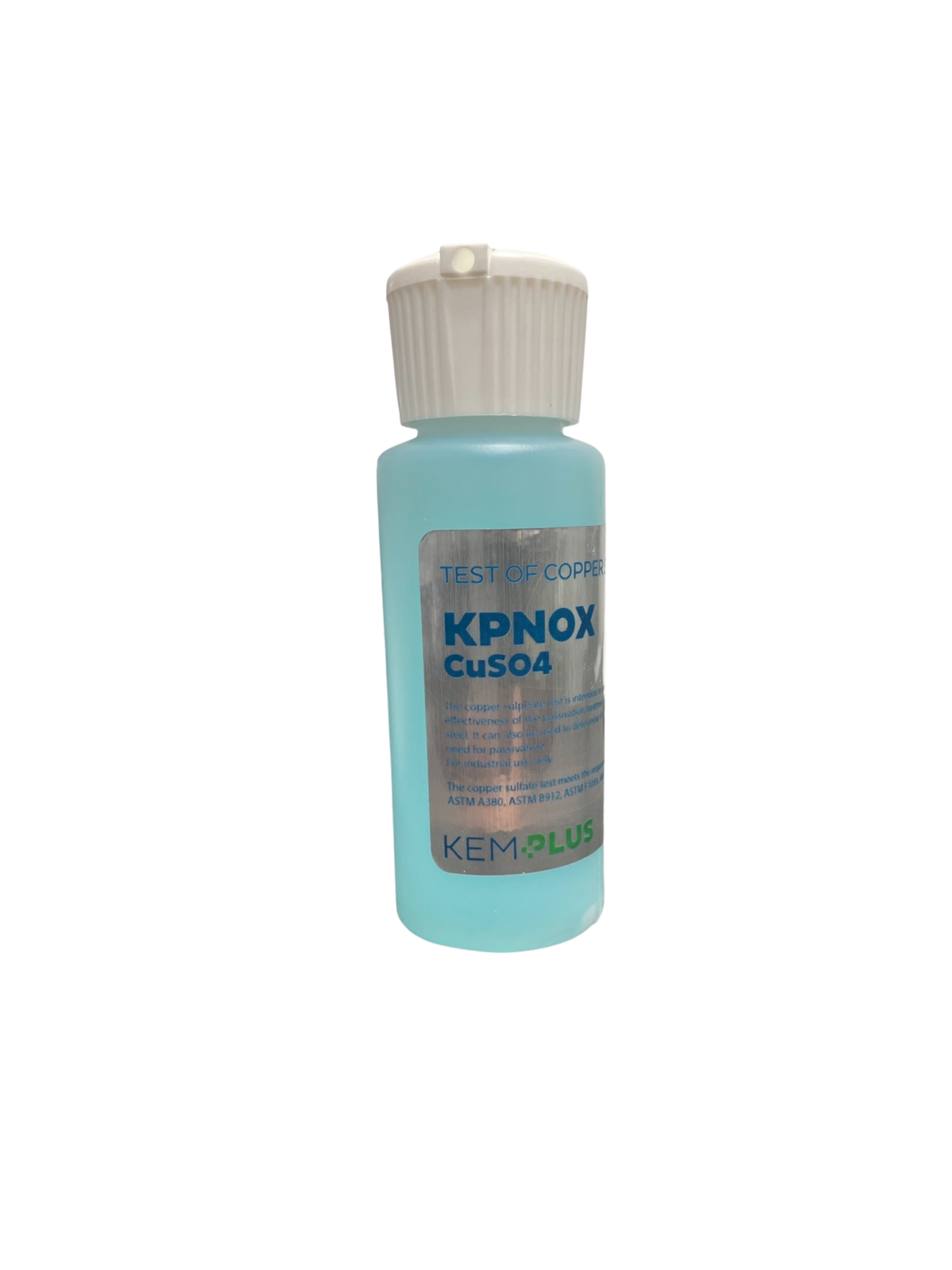 KPNOX CUSO4- Test au Sulfate de Cuivre pour Acier Inoxydable | Vérification de la Passivation ASTM A380 & A967