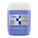 Kemplus KPCLEAN high-performance water-based metal degreaser gel in a 20 L jerrycan for stainless steel cleaning.